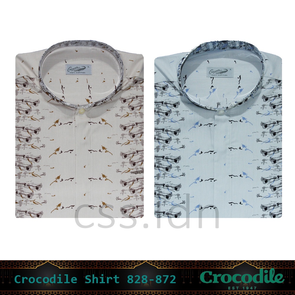 Kemeja KOKO Pria Lengan Pendek Crocodile 828-872