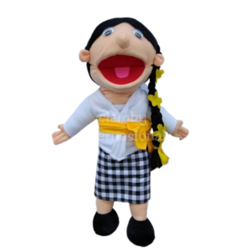 Boneka Tangan Muppet Karakter Bali | Mainan Edukasi