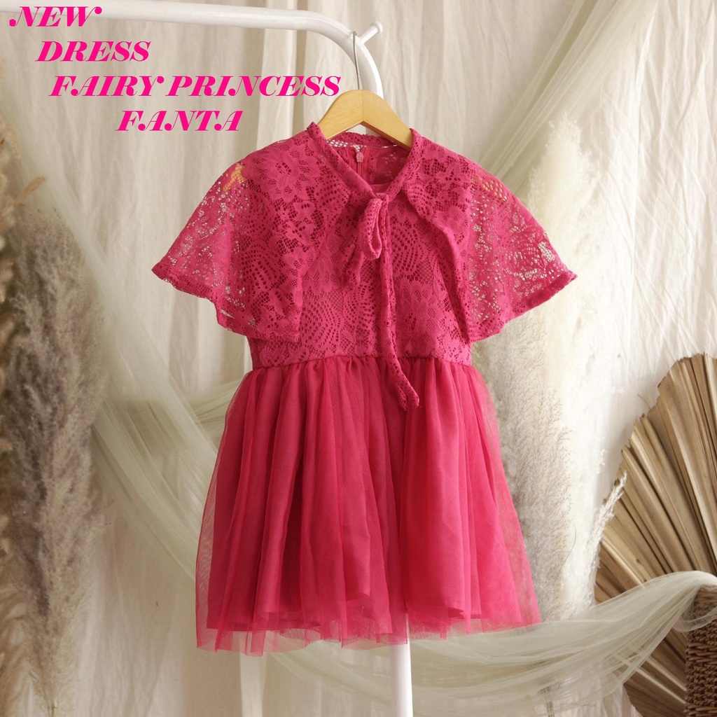 Dress Fairy Princess Anak Unik/Gaun Pesta/Dress Anak