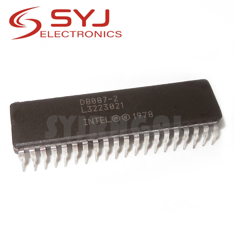 Processeur Arithmétique Intel D8087-1 (D80871) CDIP-40 – Neuf, Pour Collection Ou Rétro-informatique !