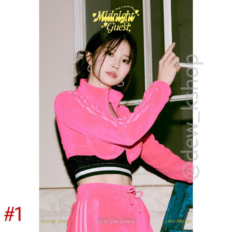 POSTER fromis_9 (HaYoung) - [Midnight Guest] 'After Midnight' Concept Photo