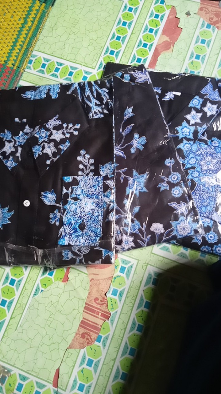 Batik Couple Keluarga Maura Couple Sania Ruffle Ori Ndoro Jowi Dnt Cibulan