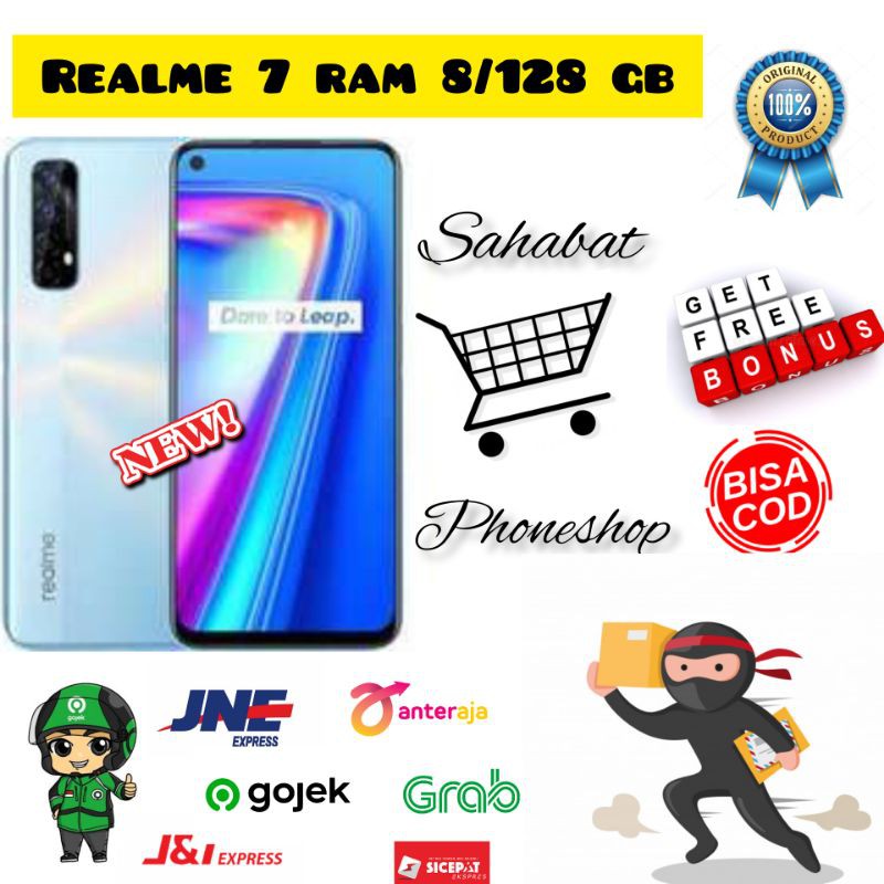 REALME 7 RAM 8/128 GB GARANSI RESMI