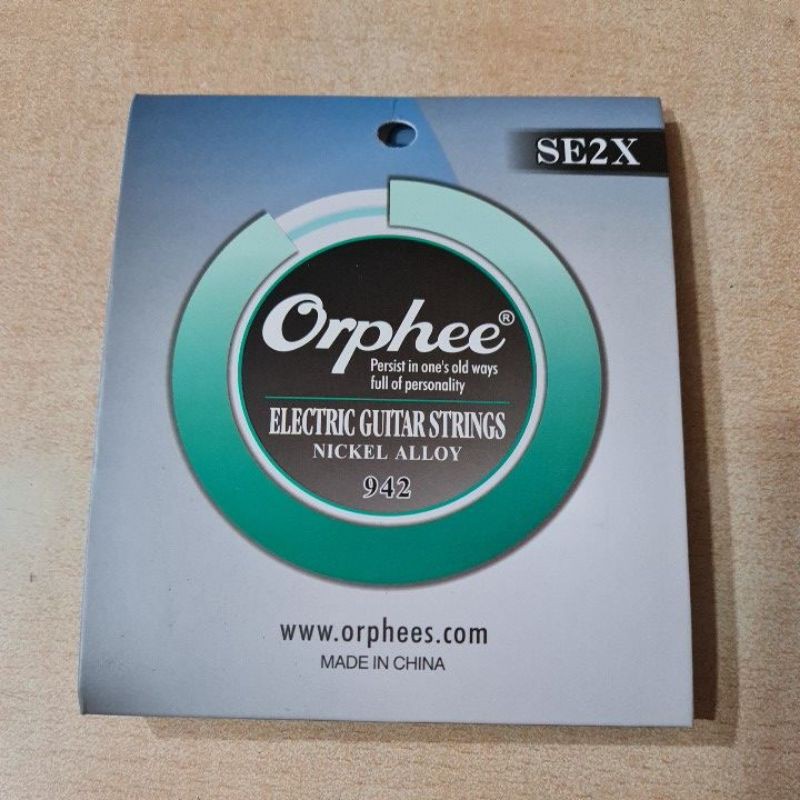 satu set senar gitar elektrik 009 orphee SE2X original