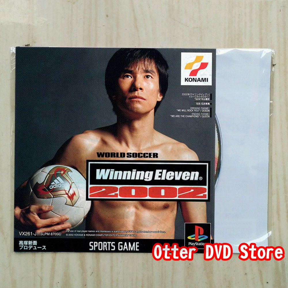 Kaset CD Game Ps1 Ps 1 Winning Eleven 2002