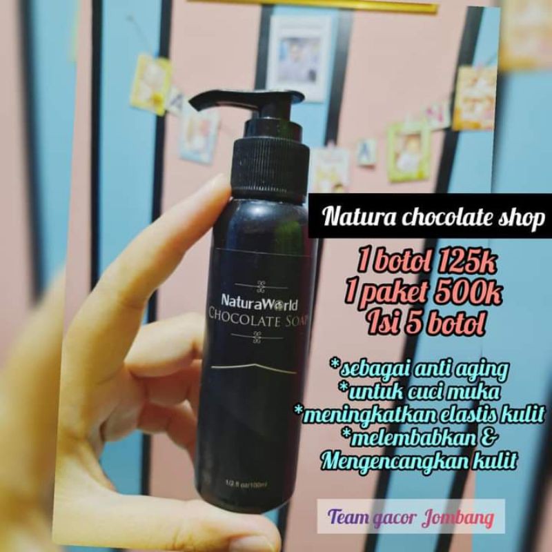 

sabun coklat Natura