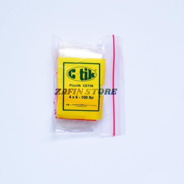 Jual Plastik Klip Ctik X Cm Isi Lembar Plastik Ziplock Plastik