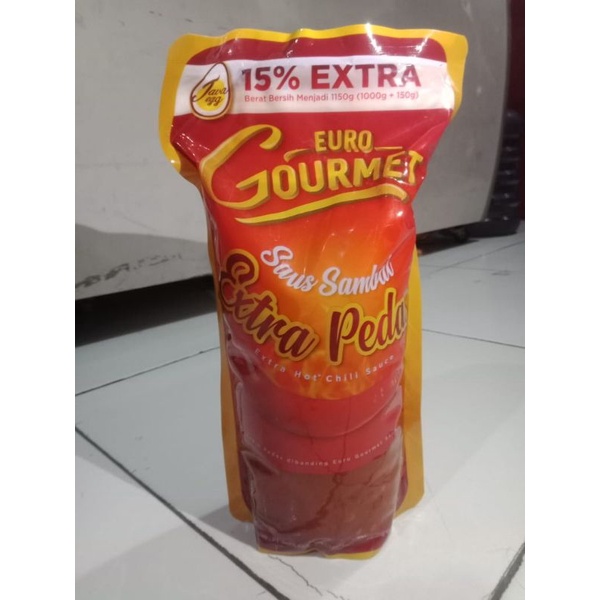 

SAUS SAMBAL GOURMET EXTRA PEDAS 1kg