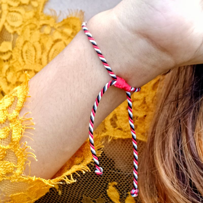 Koleksi Gelang Tridatu Naga Mas &amp; Tiger Eye / Gelang Tridatu Custom / Gelang Tridatu Custom / Craft Dewata