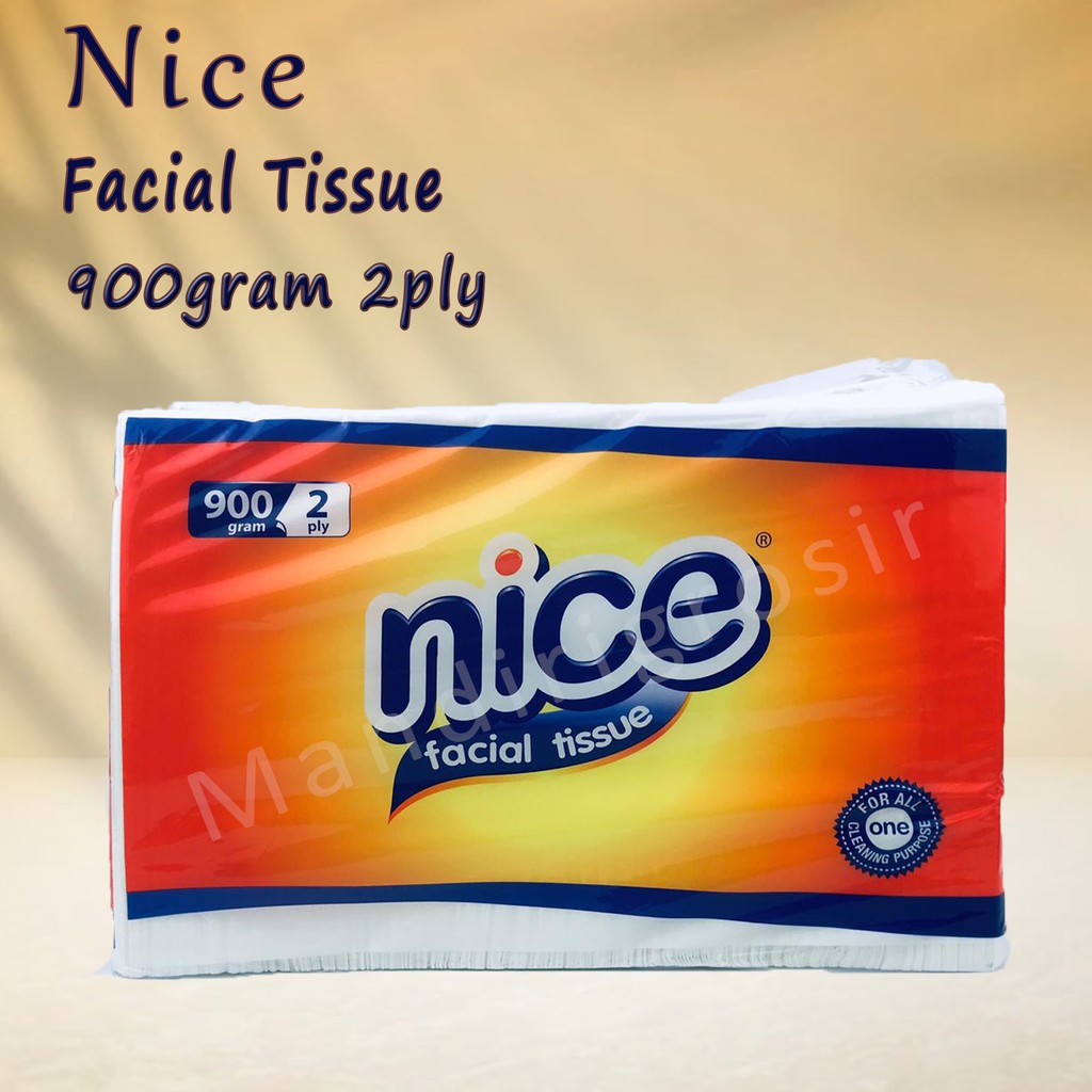 Facial Tissue * Tissue Nice * Tissue Wajah * 2 Ply * 1000gr