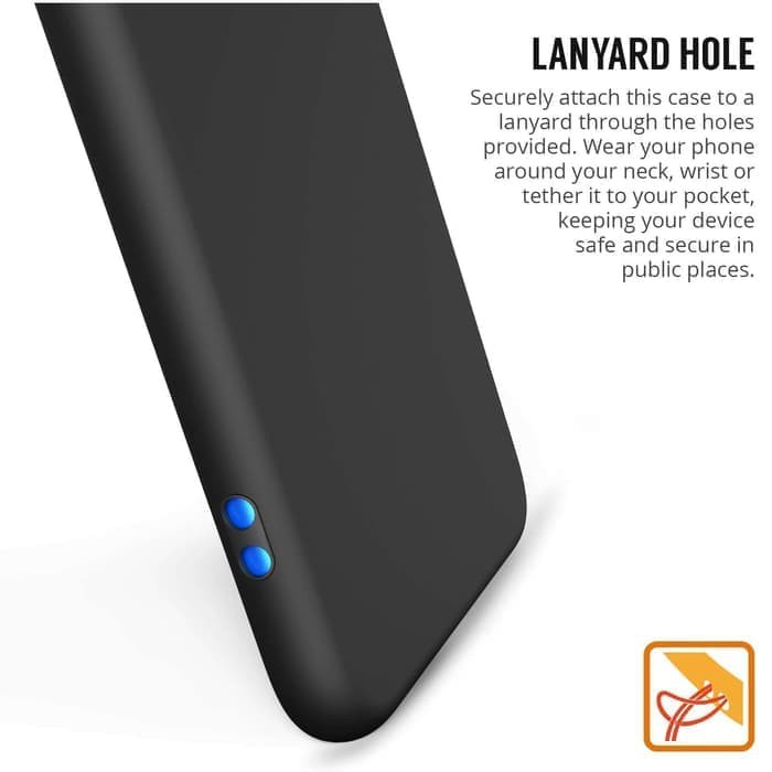 Huawei Honor 9 Lite Case Slim Black Matte Softcase Back Silicone - Hitam