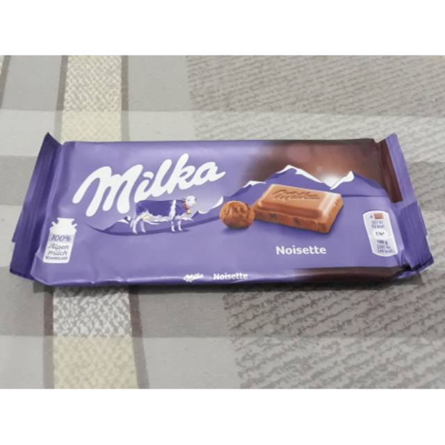 Coklat MILKA NOISETTE Chocolate ORIGINAL JERMAN 100gr