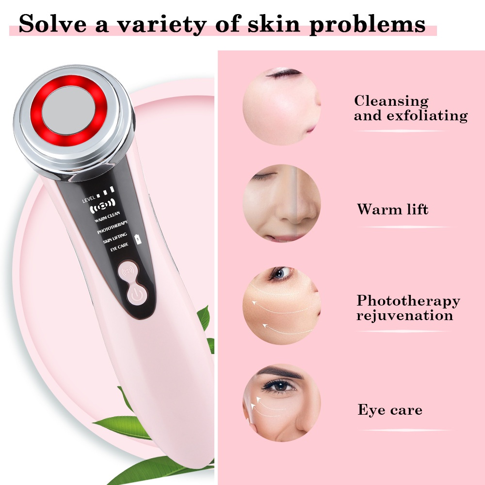 Pijat Wajah Perangkat/peremajaan Kulit/pembersihan Wajah Lifting Massager Mesin Rf Anti-wrinkle