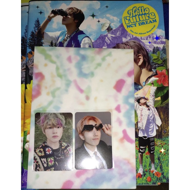 (BACA DESC) 1ST REPACKAGE FULL ALBUM HELLO FUTURE UNSEALEAD FUllSET FUTURE VERS PHOTOCARD CHENLE JIS