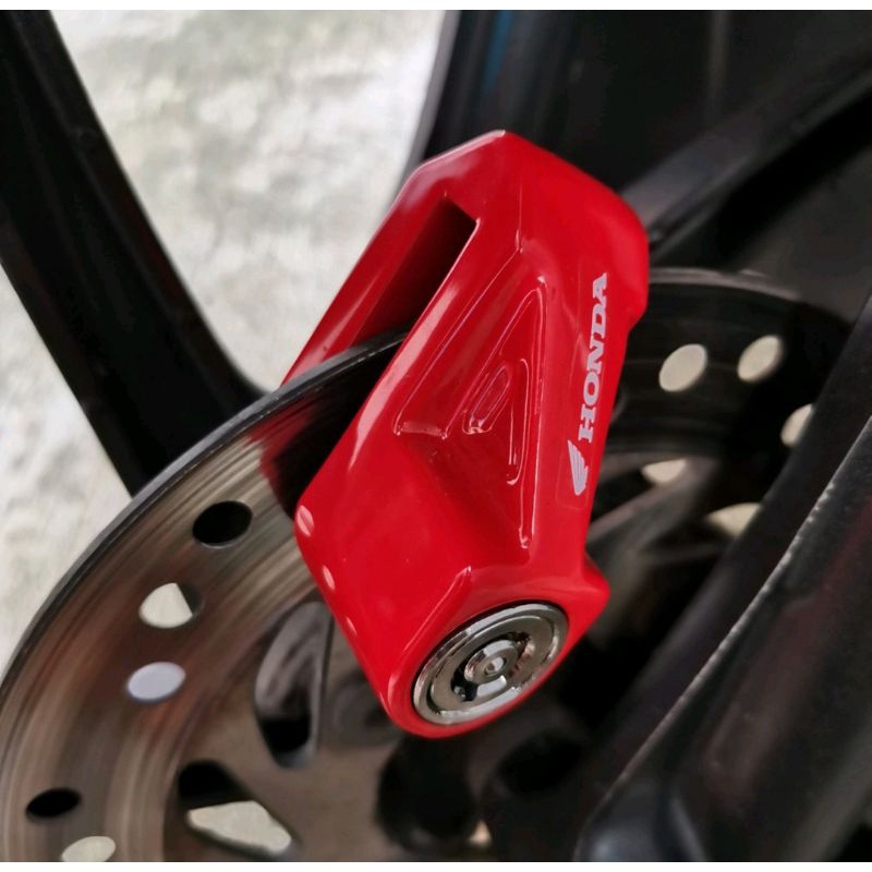 Kunci CAKRAM disk Gembok Cakram Motor Disc AHM Lock Anti Maling Original Honda-3