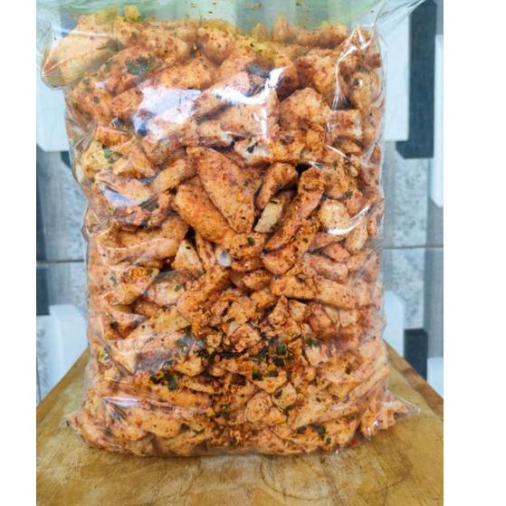 

Basreng Hah pedas daun jeruk 1kg ♪➻ Ready