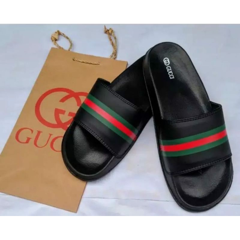 Sendal Selop Pria/Wanita Benassi Gucci