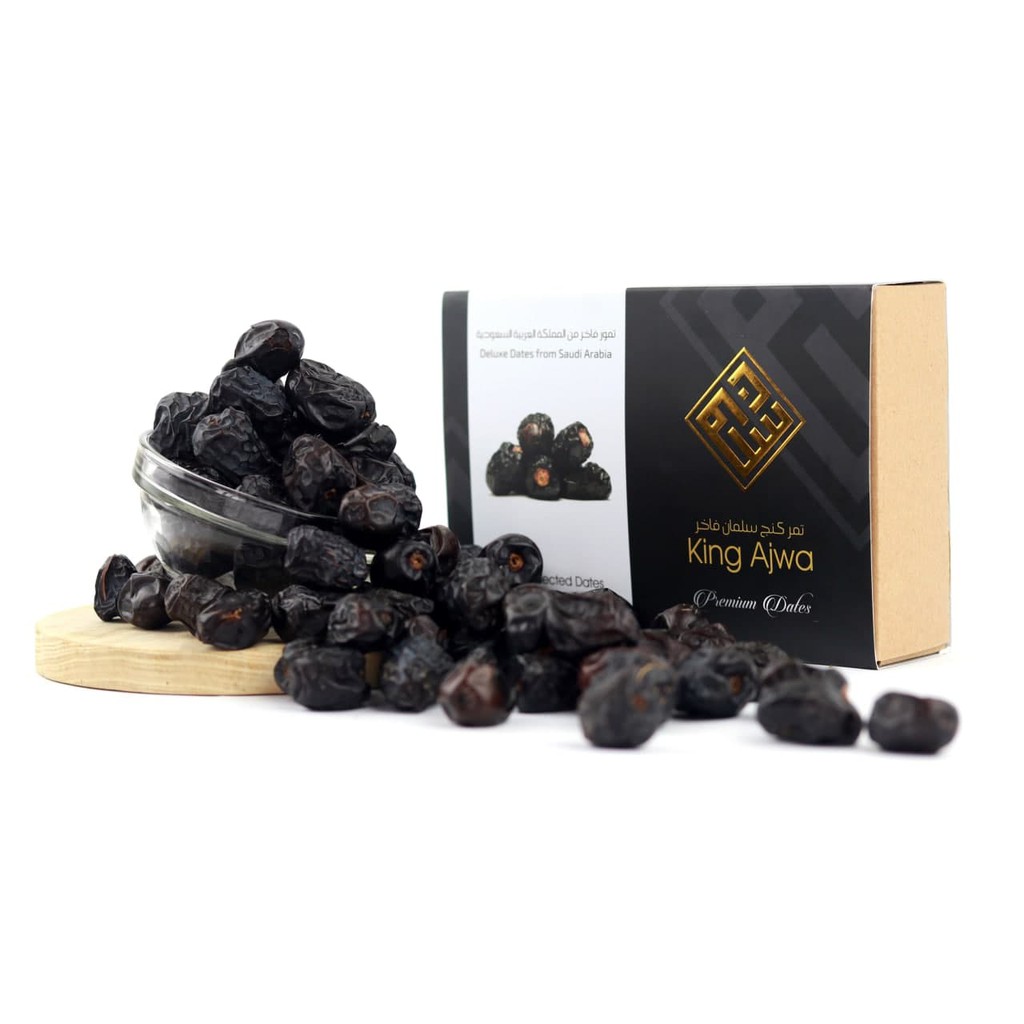 

Kurma Ajwa Grade A Jumbo King Ajwa Original