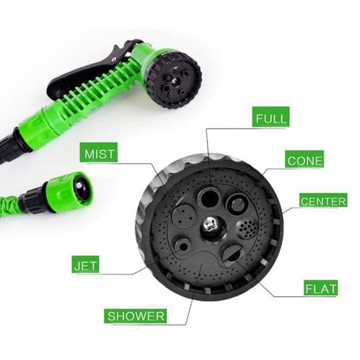 Hose Nozzle Semprotan Selang Air Tembak 7 in 1