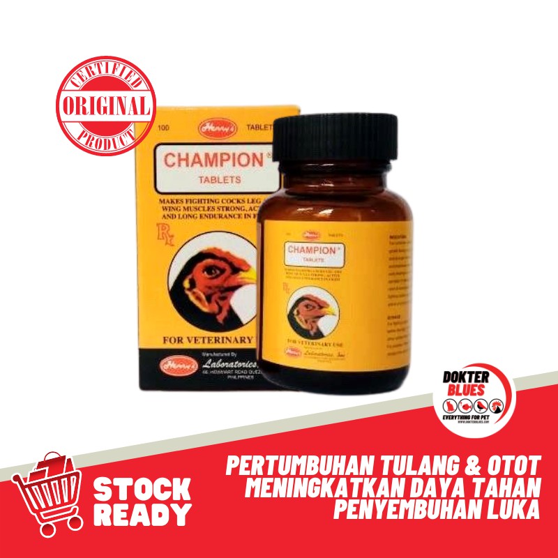 Champion Vitamin Obat Ayam Filipin