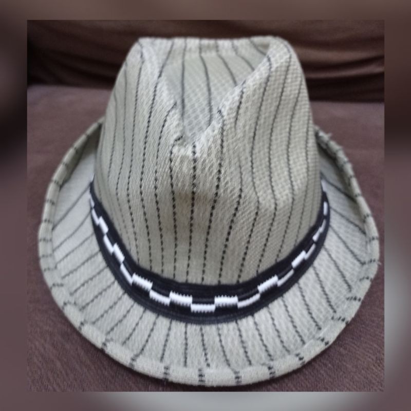TOPI FEDORA ANAK MOCCA PRELOVED