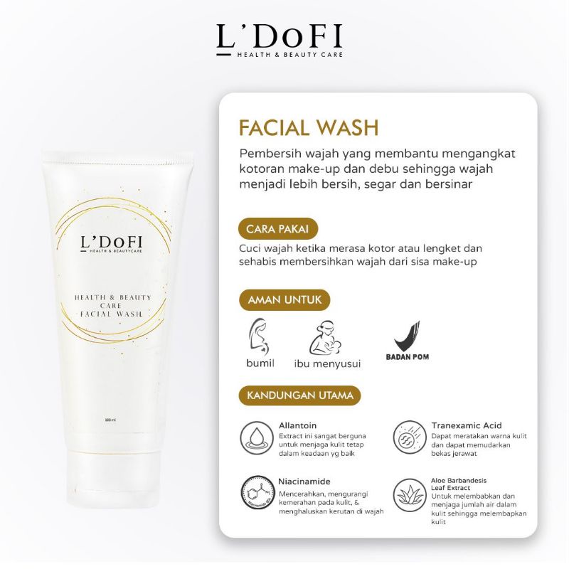 Facial wash Ldofi