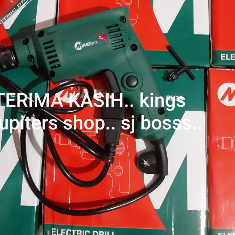 ✪ BISA BOLAK BALIK Mesin bor tangan 6mm MAILTANK SESUAI FOTO bor 6mm BOR 6 MM mesin SH36 listrik 6 m