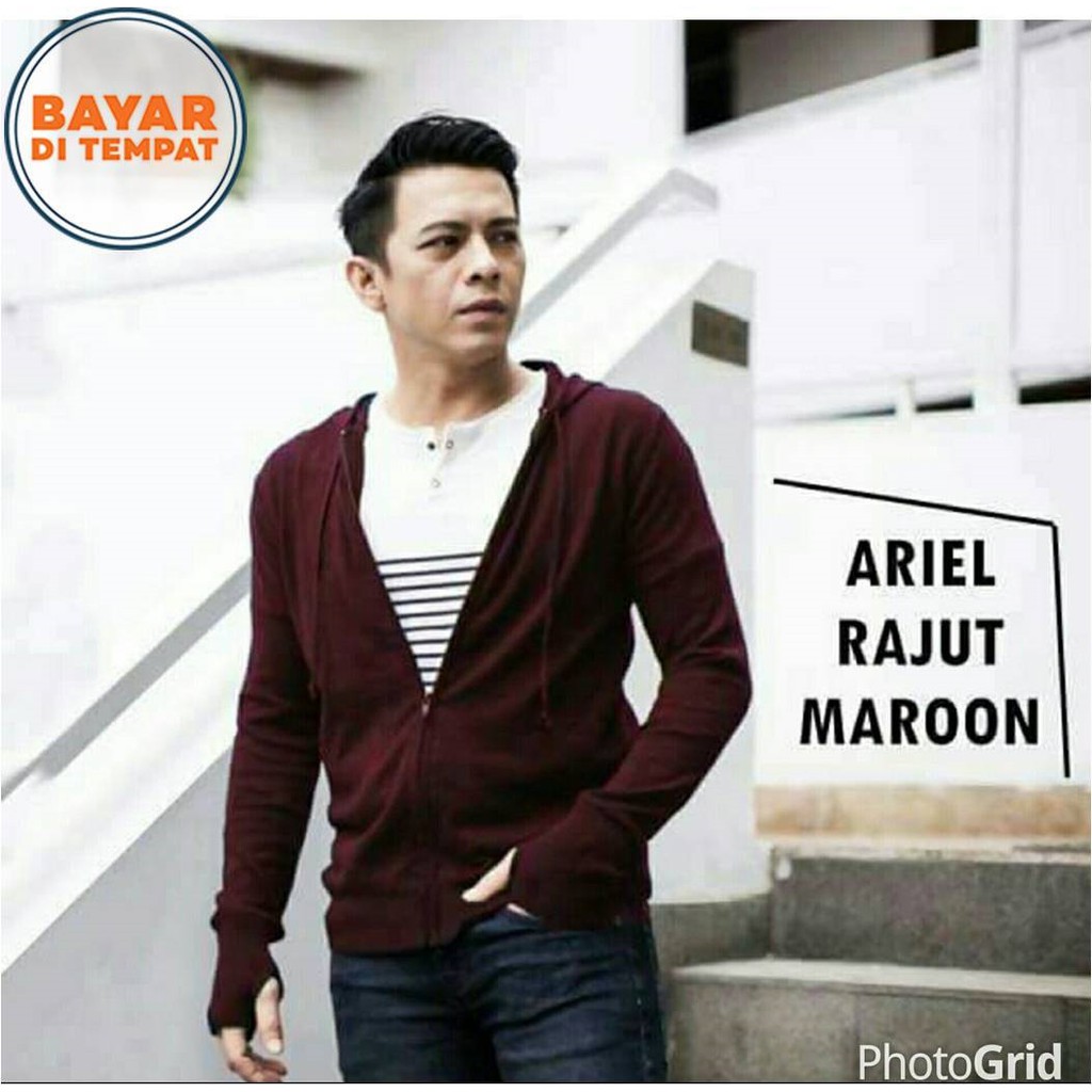 JAKET ARIL RAJUT / JAKET ARIEL NOAH RAJUT