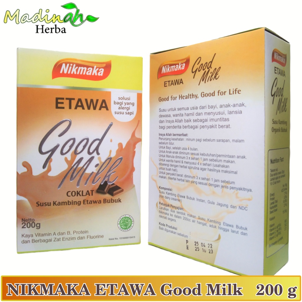 Susu Kambing Etawa NIKMAKA Good Milk Rasa