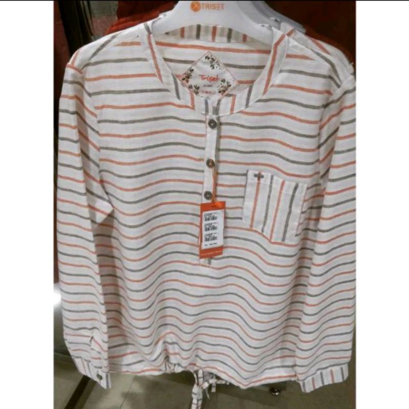 kemeja wanita Triset original 100%