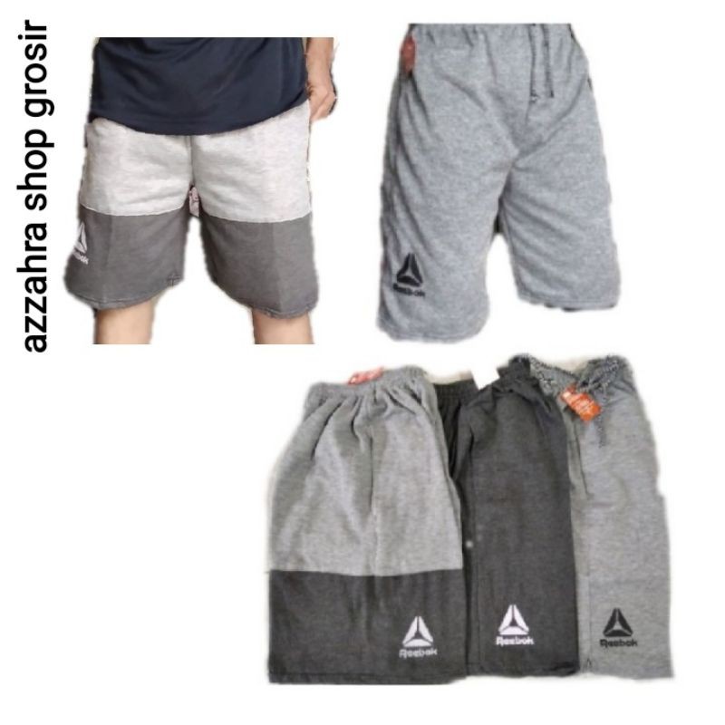 Celana pendek pria wanita bahan kaos/celana kolor pendek santai