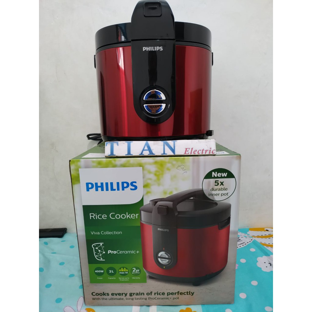 PHILIPS HD-3132 MagicCom/Rice Cooker Premium 2 Liter