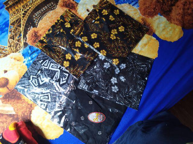 Bswart Batik Hrb026 Kenongo Hem Pendek Anjani Biru Pekalongan M L Xl Batik Pria Murah Modern Grosir