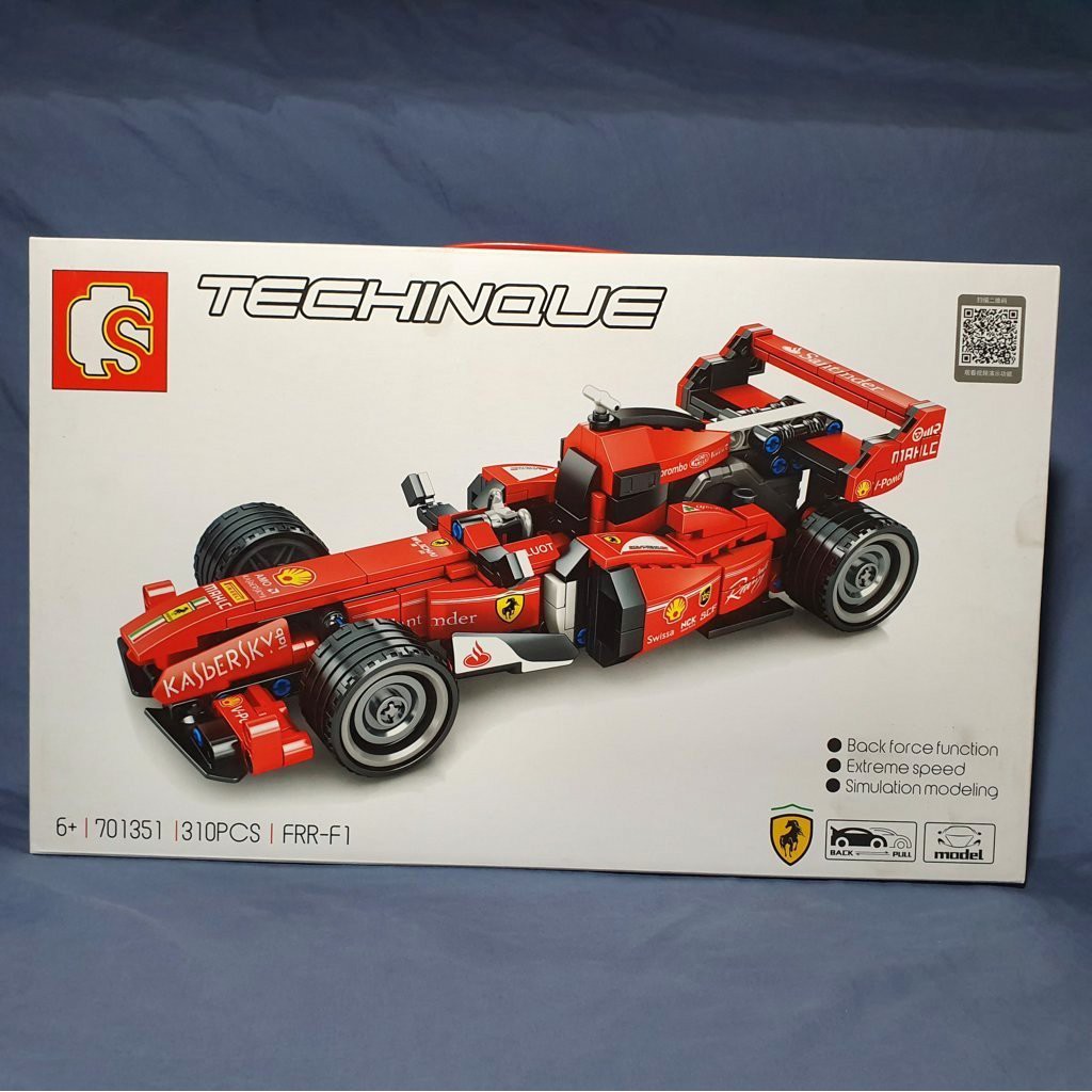 Sembo 701351 Technic Mobil Formula 1. Ferrari FRR-F1 mainan block