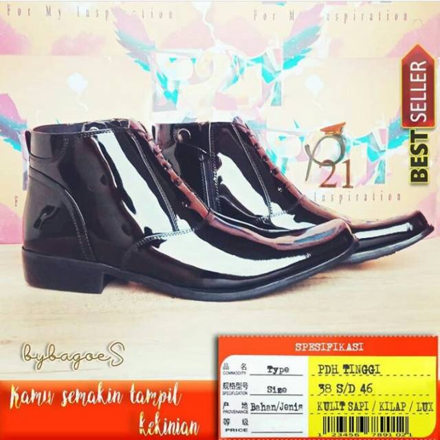 SEPATU PRIA / SEPATU PDH / SEPATU KANTOR / MERK P21