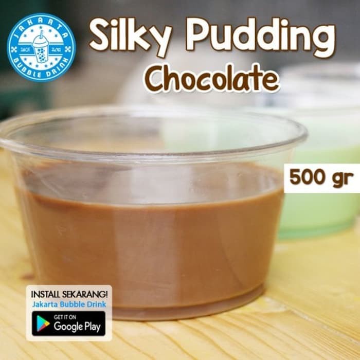 

Bubuk Silky Pudding Coklat 500gr - Jakarta Bubble Drink