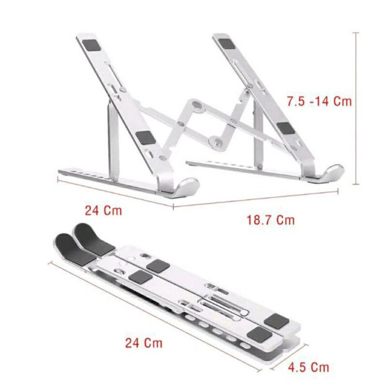 STAND LAPTOP LIPAT ANTI SLIP MURAH DAN ORIGINAL