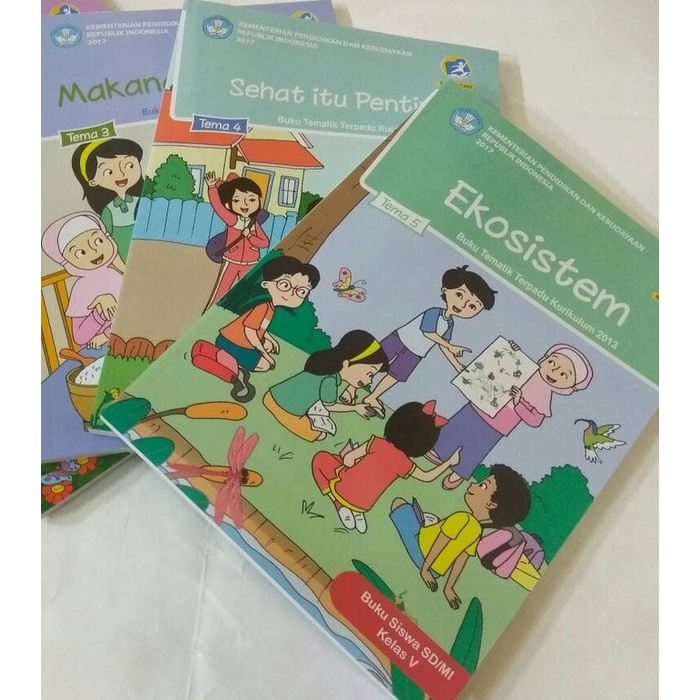 

❤BISA COD❤ Buku Tematik Kelas 5 SD Tema 3, 4 & 5 Revisi 2017