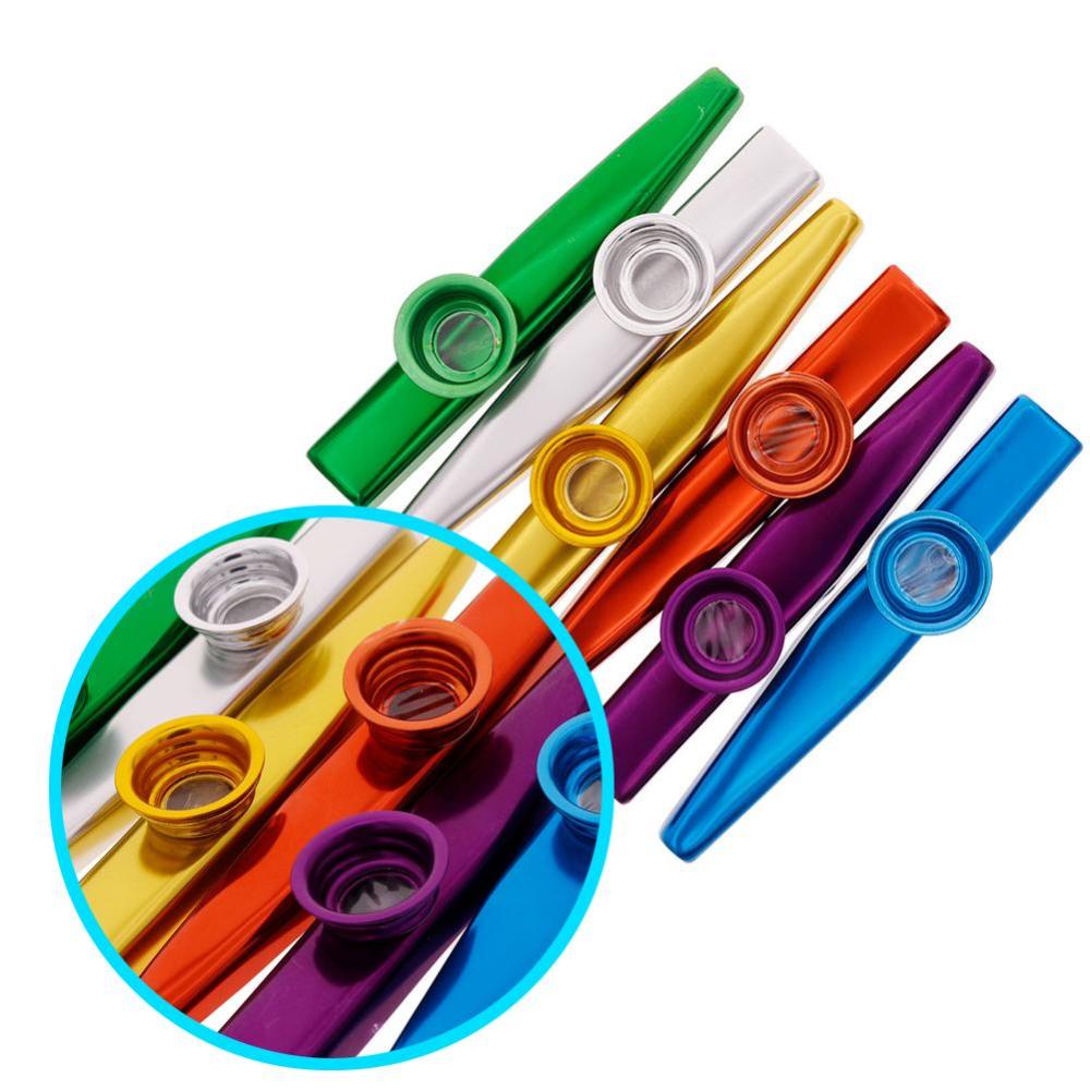 Timekey Harmonika Kazoo Bahan Metal Untuk Hadiah Anak G2H3