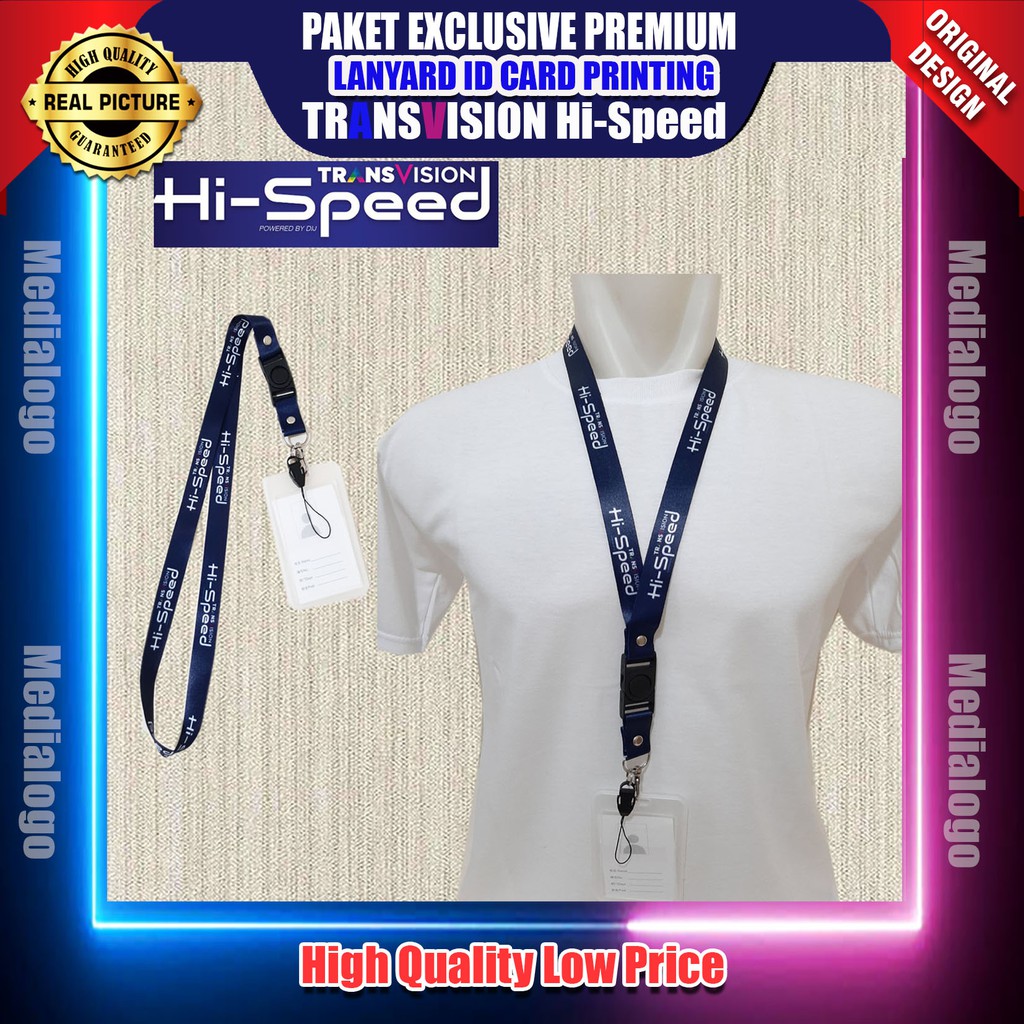 

TRANSVISION HI-SPEED Lanyard Id Card Printing - PAKET LENGKAP EXCLUSIVE