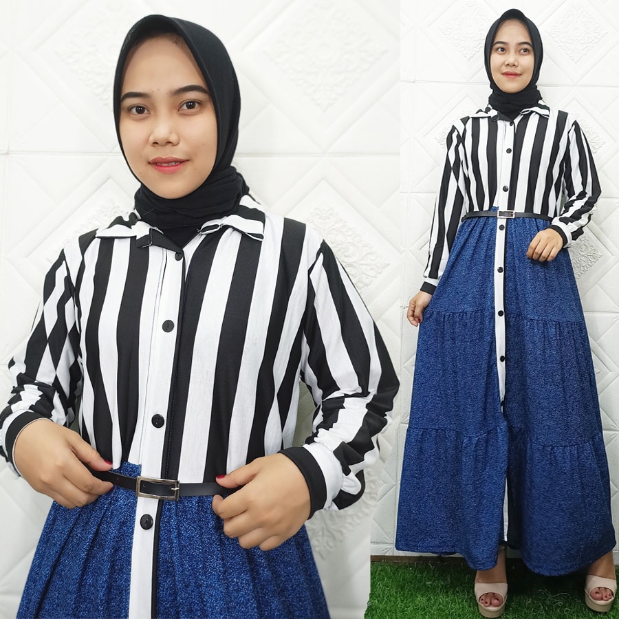 PRIMA DENIM BUSUI GAMIS MUSLIMAH GL FASHION