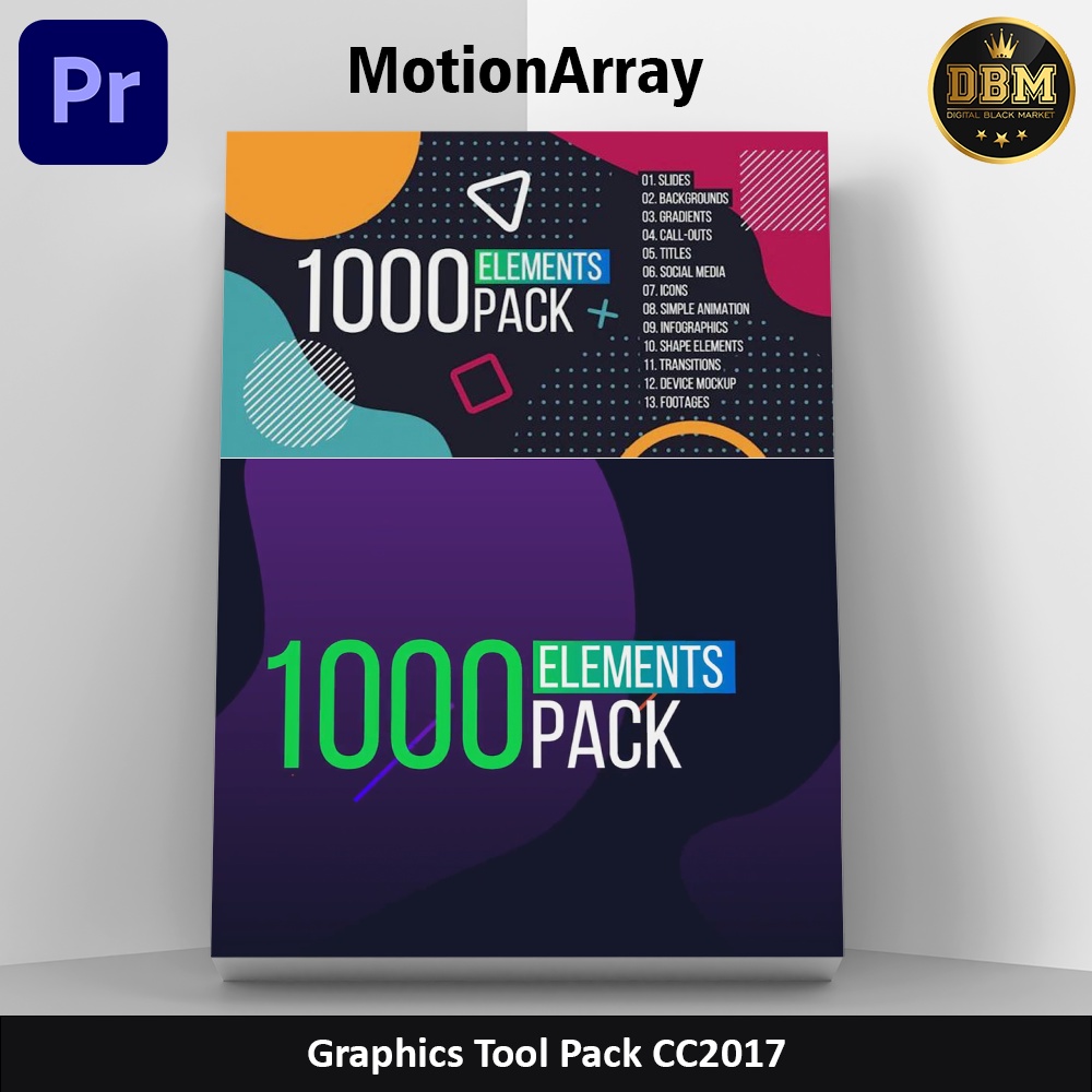 Motion Array - Graphics Tool Pack - Premiere Pro Project Files