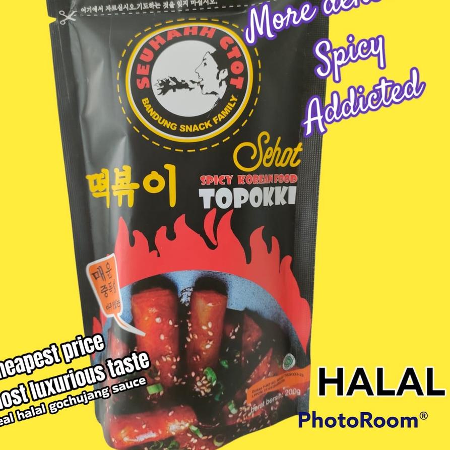 

❤[ spesial❤]Termurah - Sehot Topokki Korean Street Food Tteokbokki Halal COD