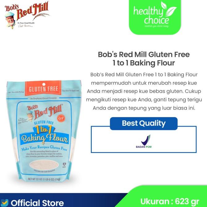 

vikriyansatyaveta5694 Bob's Red Mill Gluten Free 1-To-1 Baking Flour 623 gr TERLARIS TERPERCAYA ORIGINAL