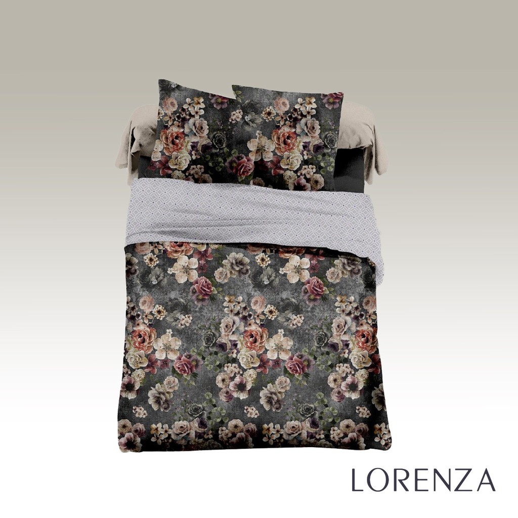 Pantone Lorenza Bedsheet/Sprei Set Sarung Bantal & Sarung Guling