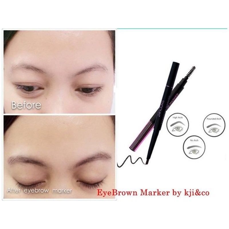 Kji &amp; Co 24Hrs Eyebrow Marker (Choose Color) - Japan Eyebrow/Pensil Alis