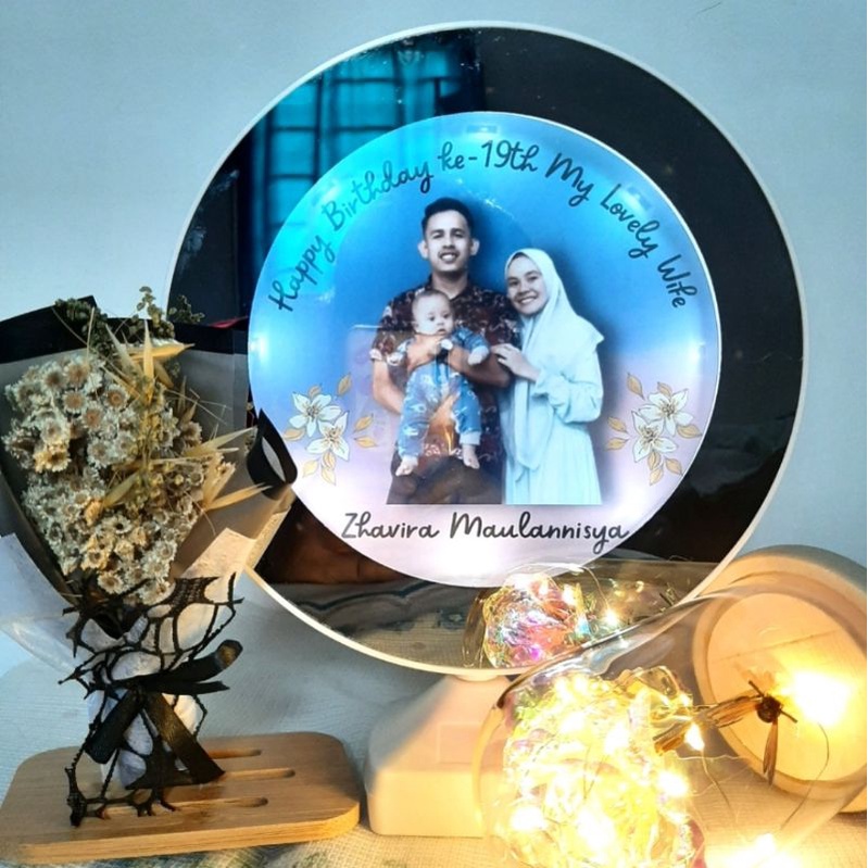 Magic Mirror - Voraca Cermin Magic dengan Photo Frame - Moonlight