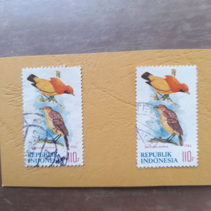 

PERANGKO SERICULUS AUREUS 1984. HARGA PER PCS.