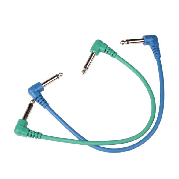 Kabel Gitar L Angle Untuk Pedal Efek Gitar 6 PCS - Multi-Color