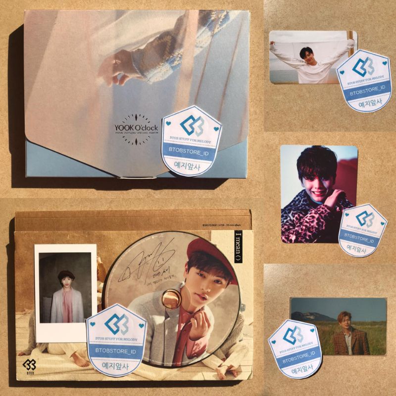 🇰🇷 {BTOB SUNGJAE} WTS Album Photocard Doll Yook Sungjae